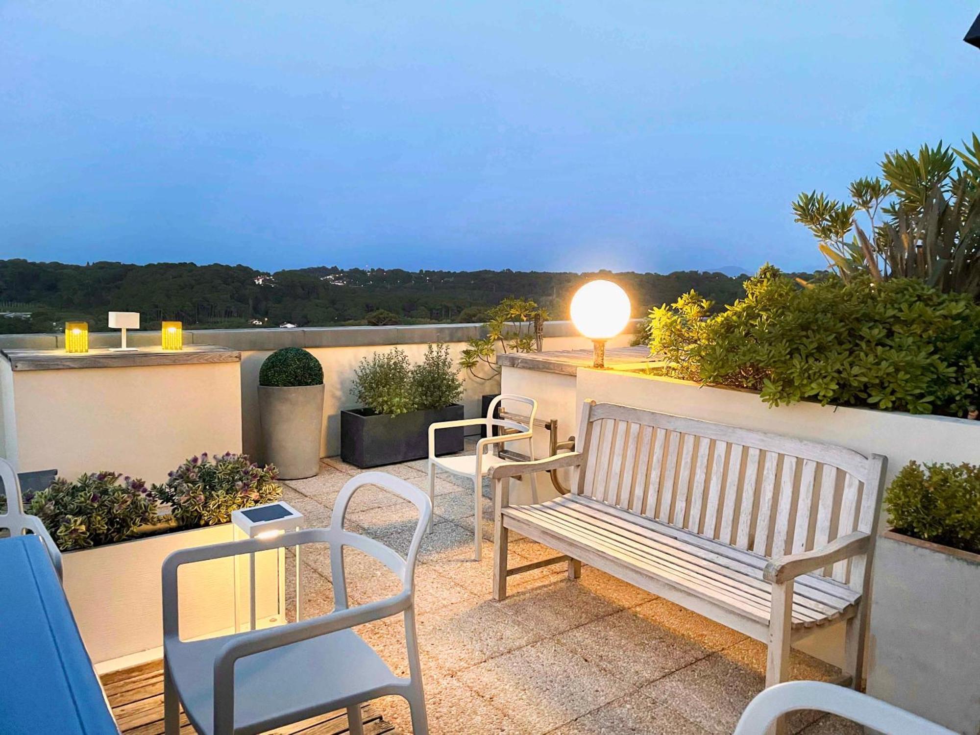 Appartement Piscine Terrasse 1 Min Plage Et Golf ビダール エクステリア 写真